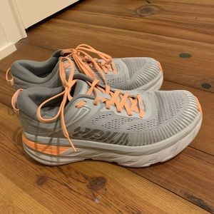 Hoka one tennis shoes. Like new